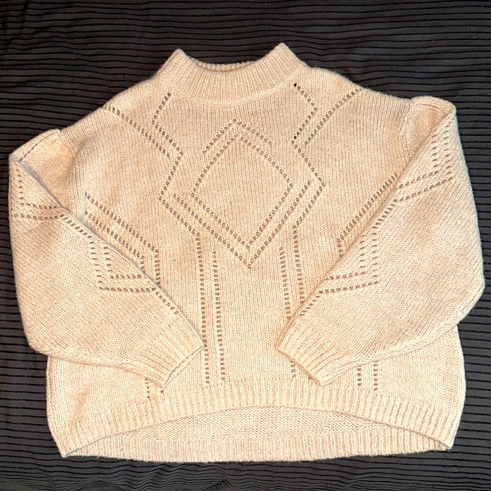 H&M Wool Cream Sweater